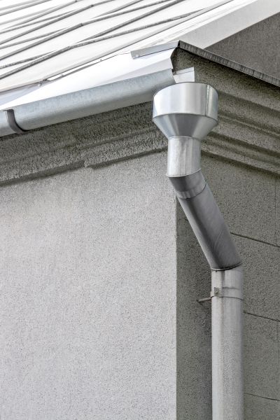 Galvanized Gutter Installation in Newton