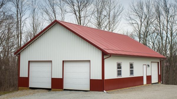 Barn Downspout Repair in Newton