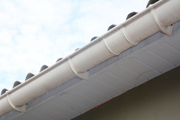 Plastic Gutter Installation in Newton