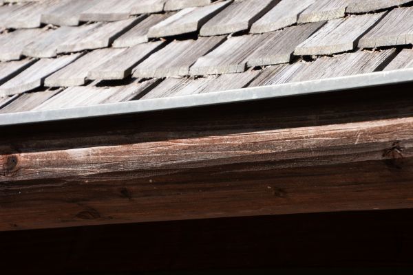 Wood Rain Gutter Installation in Newton